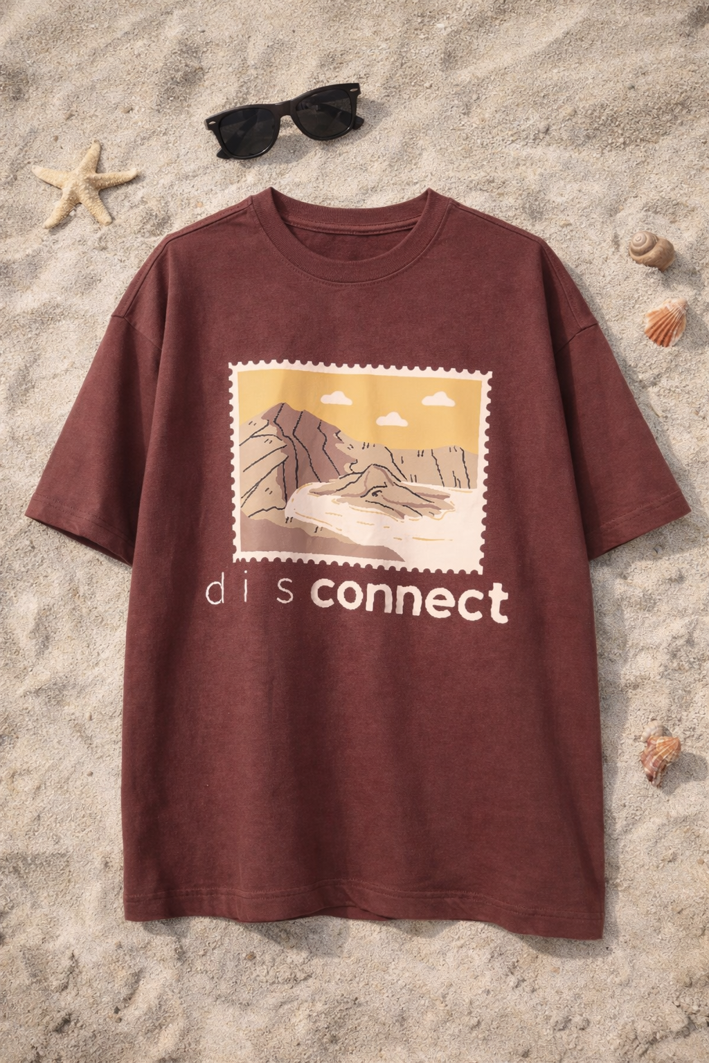 Mulki Bike Rentals coastal t-shirt design